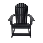 WestinTrends 2-Piece Outdoor Patio All-weather Adirondack Rocking Chair Set