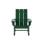 WestinTrends Modern Adirondack Outdoor Rocking Chair (Set of 2)