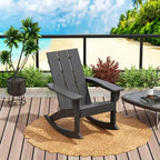 WestinTrends Modern Adirondack Outdoor Rocking Chair (Set of 2)