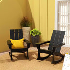 WestinTrends Modern Adirondack Outdoor Rocking Chair (Set of 2)