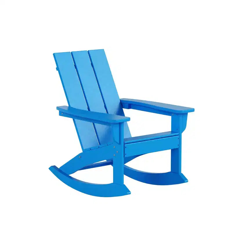 WestinTrends Modern Adirondack Outdoor Rocking Chair (Set of 2)