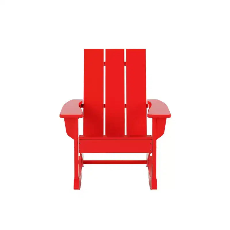 WestinTrends Modern Adirondack Outdoor Rocking Chair (Set of 2)