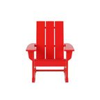 WestinTrends Modern Adirondack Outdoor Rocking Chair (Set of 2)
