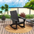 WestinTrends Modern Adirondack Outdoor Rocking Chair (Set of 2)