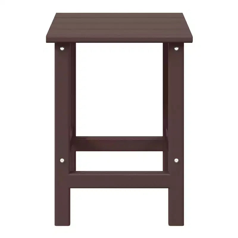 WestinTrends 2-Piece Set Outdoor Adirondack Rocking Chair with Side Table
