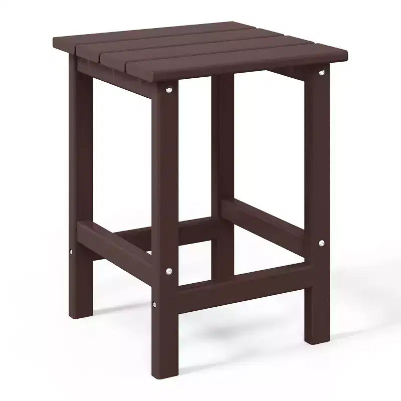 WestinTrends 2-Piece Set Outdoor Adirondack Rocking Chair with Side Table