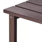 WestinTrends 2-Piece Set Outdoor Adirondack Rocking Chair with Side Table