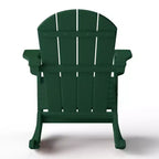 WestinTrends 2-Piece Set Outdoor Adirondack Rocking Chair with Side Table