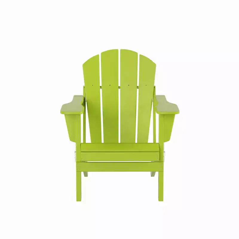 WestinTrends 7 Piece Set Outdoor Folding Adirondack Chairs with Coffee Table Side Table