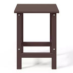 WestinTrends 3 Piece set Outdoor Patio Poly Adirondack rocking chairs with side table
