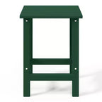 WestinTrends 3 Piece set Outdoor Patio Poly Adirondack rocking chairs with side table