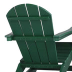 WestinTrends 3 Piece set Outdoor Patio Poly Adirondack rocking chairs with side table