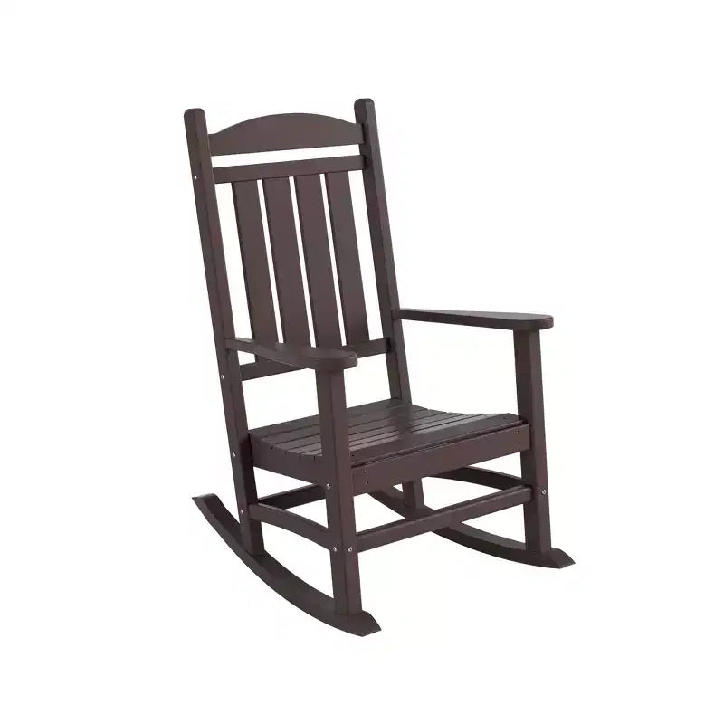 WestinTrends All-Weather Outdoor Patio Poly Classic Porch Rocking Chair (Set of 2)
