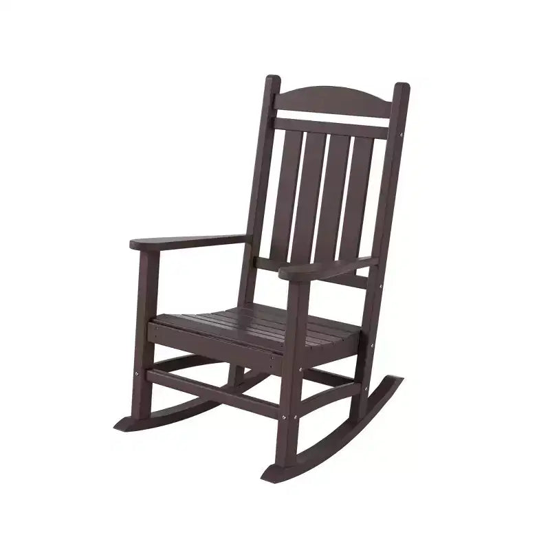 WestinTrends All-Weather Outdoor Patio Poly Classic Porch Rocking Chair (Set of 2)