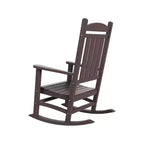 WestinTrends All-Weather Outdoor Patio Poly Classic Porch Rocking Chair (Set of 2)