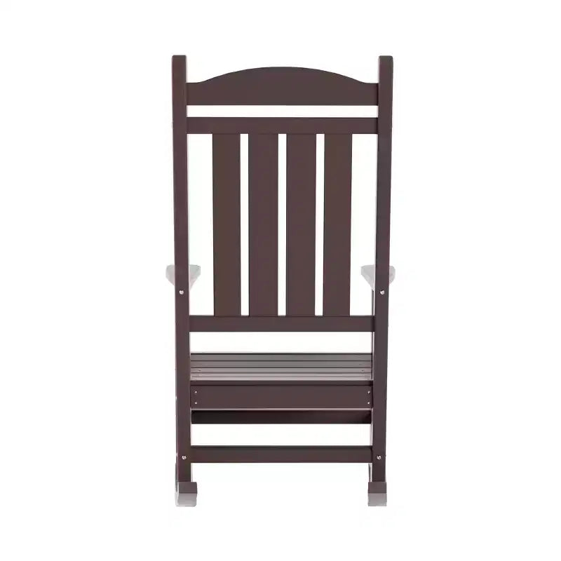 WestinTrends All-Weather Outdoor Patio Poly Classic Porch Rocking Chair (Set of 2)