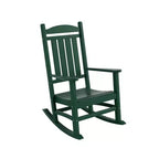 WestinTrends All-Weather Outdoor Patio Poly Classic Porch Rocking Chair (Set of 2)