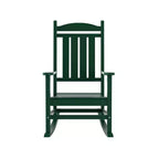 WestinTrends All-Weather Outdoor Patio Poly Classic Porch Rocking Chair (Set of 2)