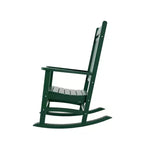 WestinTrends All-Weather Outdoor Patio Poly Classic Porch Rocking Chair (Set of 2)