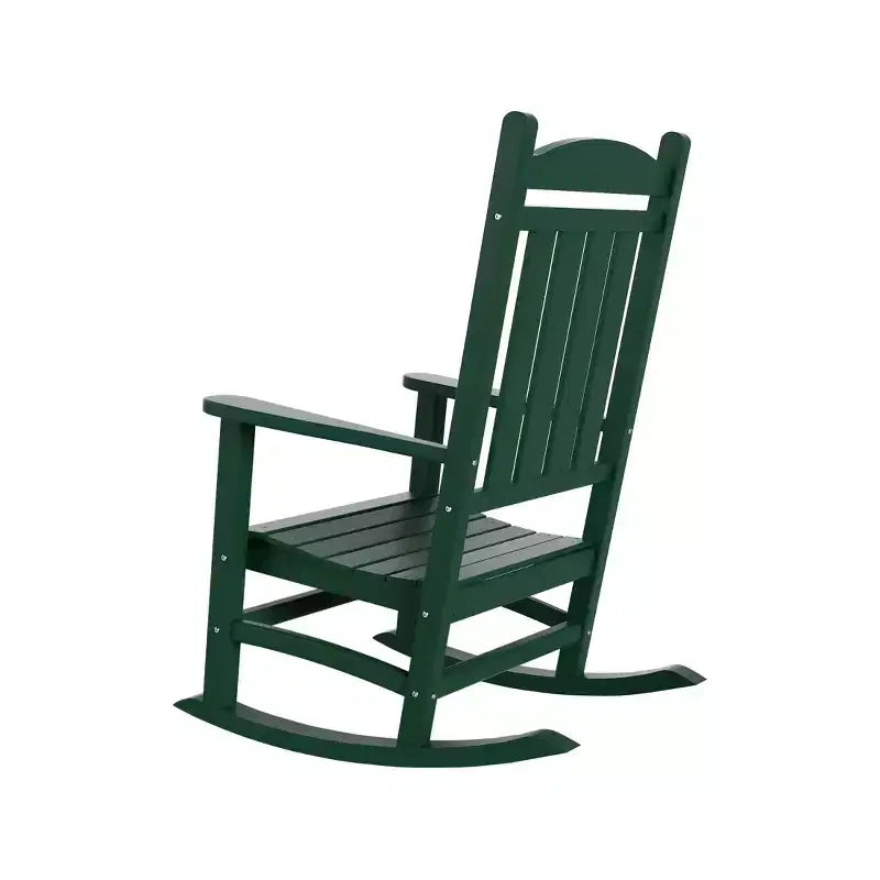 WestinTrends All-Weather Outdoor Patio Poly Classic Porch Rocking Chair (Set of 2)