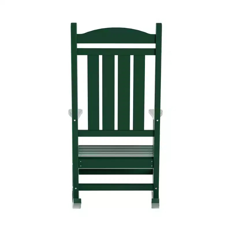 WestinTrends All-Weather Outdoor Patio Poly Classic Porch Rocking Chair (Set of 2)