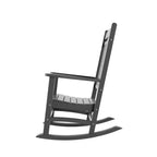 WestinTrends All-Weather Outdoor Patio Poly Classic Porch Rocking Chair (Set of 2)