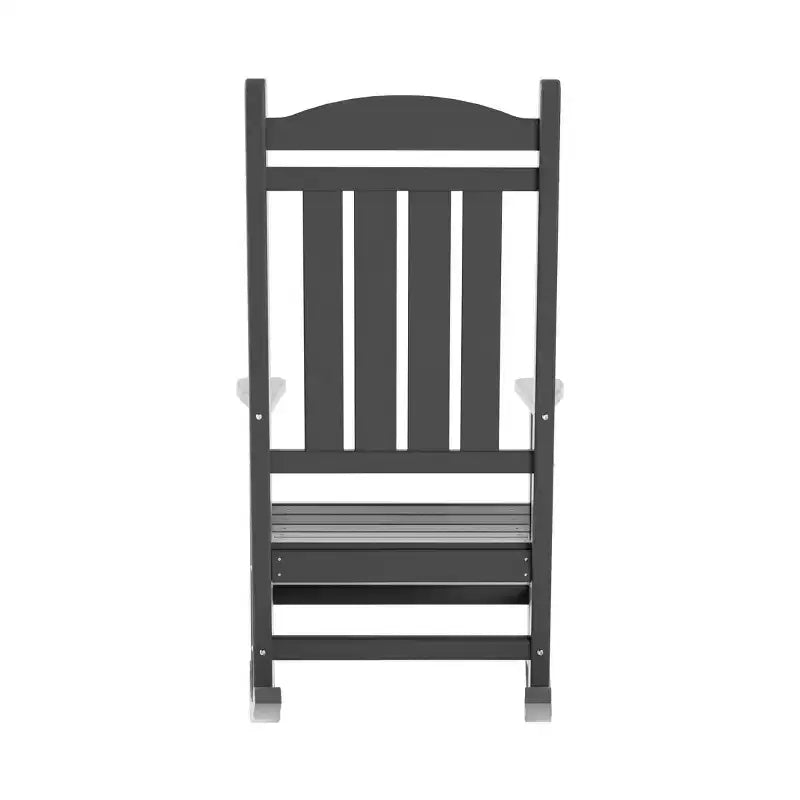 WestinTrends All-Weather Outdoor Patio Poly Classic Porch Rocking Chair (Set of 2)