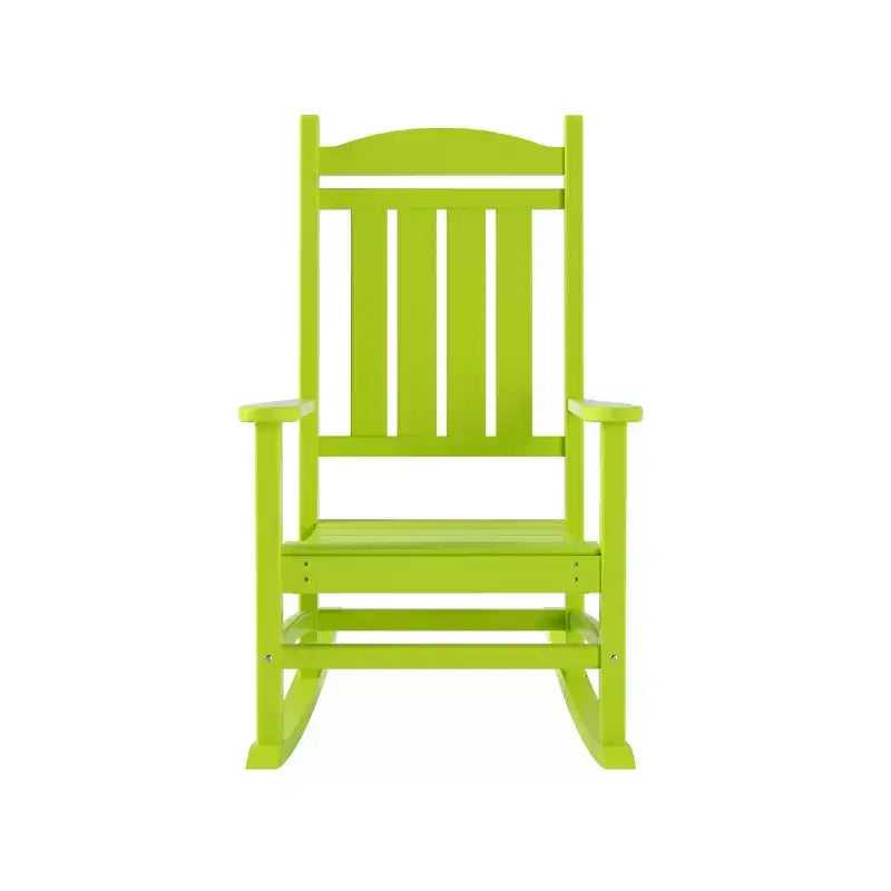 WestinTrends All-Weather Outdoor Patio Poly Classic Porch Rocking Chair (Set of 2)
