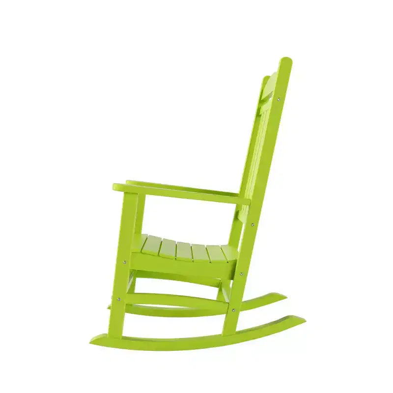 WestinTrends All-Weather Outdoor Patio Poly Classic Porch Rocking Chair (Set of 2)