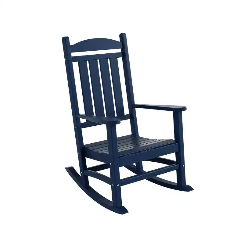WestinTrends All-Weather Outdoor Patio Poly Classic Porch Rocking Chair (Set of 2)