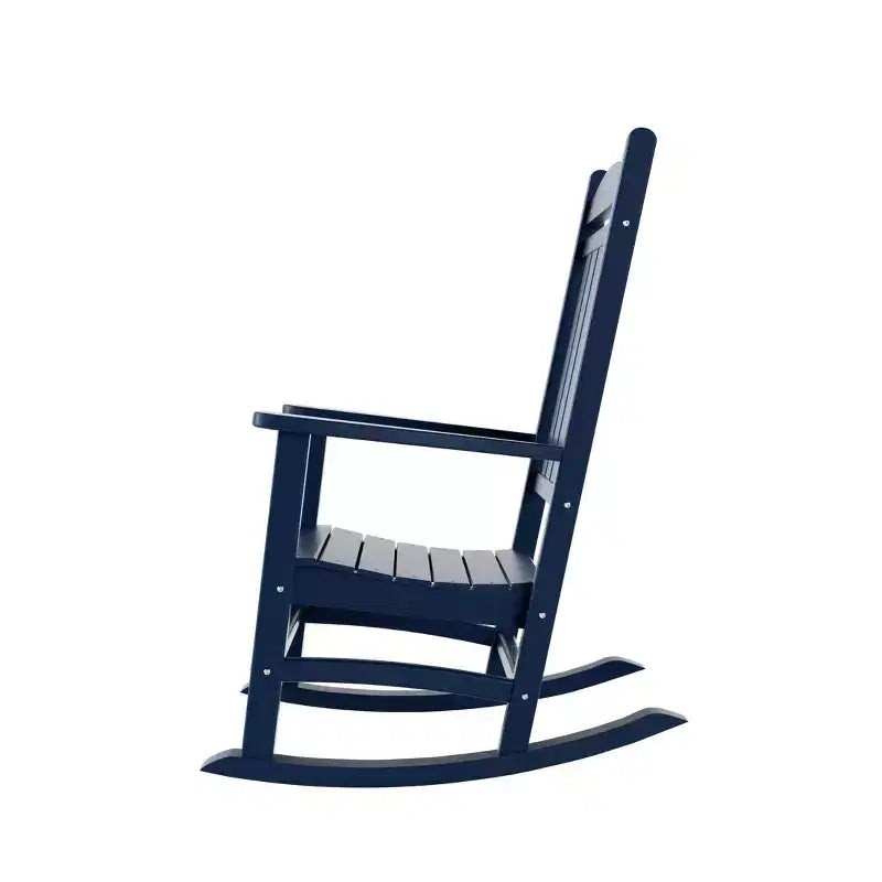 WestinTrends All-Weather Outdoor Patio Poly Classic Porch Rocking Chair (Set of 2)