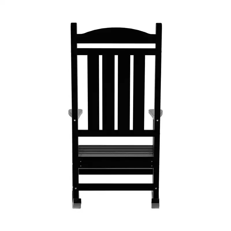WestinTrends All-Weather Outdoor Patio Poly Classic Porch Rocking Chair (Set of 2)