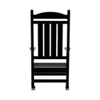 WestinTrends All-Weather Outdoor Patio Poly Classic Porch Rocking Chair (Set of 2)