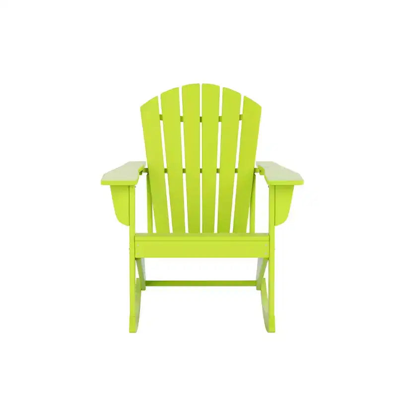 WestinTrends Outdoor Patio Poly Adirondack Rocking Chair Rocker