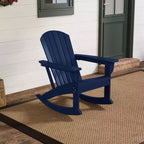 WestinTrends Outdoor Patio Poly Adirondack Rocking Chair Rocker