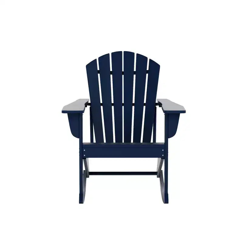 WestinTrends Outdoor Patio Poly Adirondack Rocking Chair Rocker