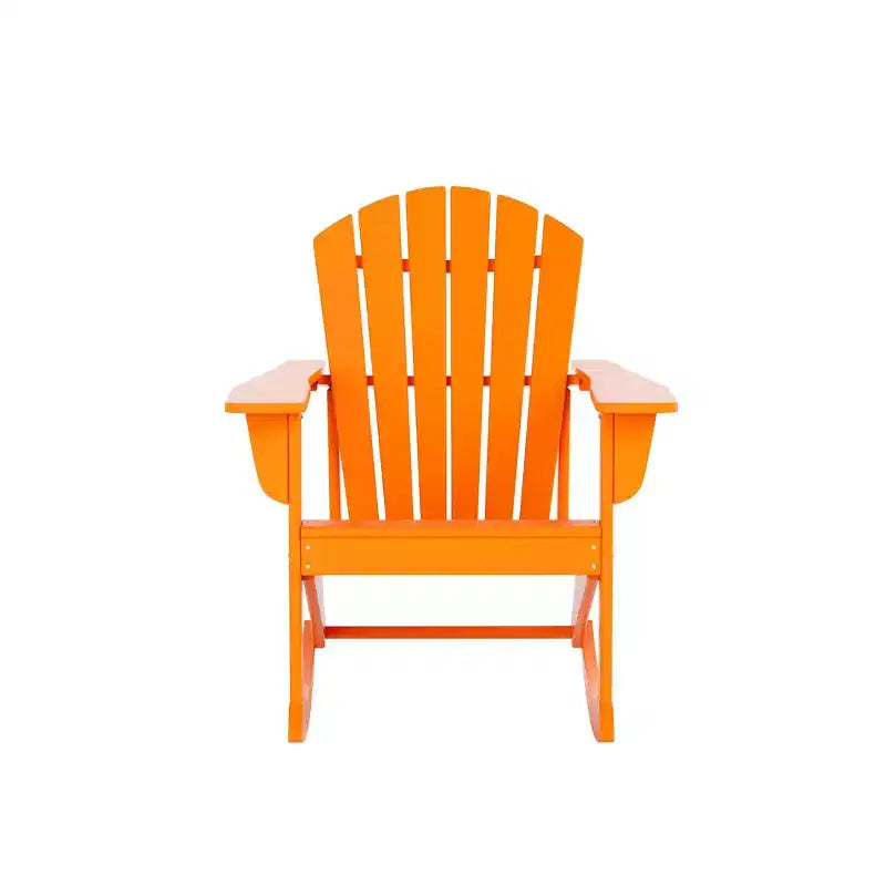 WestinTrends Outdoor Patio Poly Adirondack Rocking Chair Rocker