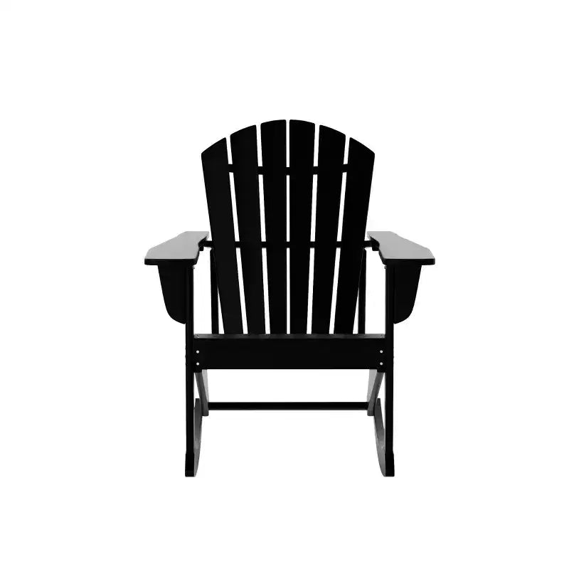 WestinTrends Outdoor Patio Poly Adirondack Rocking Chair Rocker
