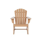 WestinTrends Outdoor Patio Poly Adirondack Rocking Chair Rocker