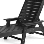 WestinTrends Sdraio da Esterno Adirondack per Patio Giardino Piscina (Set da 2)
