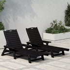 WestinTrends Sdraio da Esterno Adirondack per Patio Giardino Piscina (Set da 2)