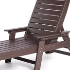 WestinTrends Sdraio da Esterno Adirondack per Patio Giardino Piscina (Set da 2)