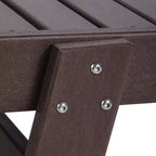 WestinTrends Sdraio da Esterno Adirondack per Patio Giardino Piscina (Set da 2)