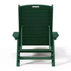 WestinTrends Sdraio da Esterno Adirondack per Patio Giardino Piscina (Set da 2)
