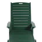 WestinTrends Sdraio da Esterno Adirondack per Patio Giardino Piscina (Set da 2)