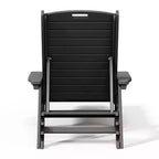WestinTrends Sdraio da Esterno Adirondack per Patio Giardino Piscina (Set da 2)