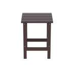 WestinTrends 3 Pieces Set Poly Adirondack Outdoor Chaise Lounges with Side Table