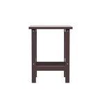 WestinTrends 3 Pieces Set Poly Adirondack Outdoor Chaise Lounges with Side Table