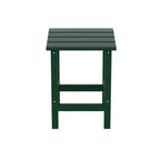 WestinTrends 3 Pieces Set Poly Adirondack Outdoor Chaise Lounges with Side Table