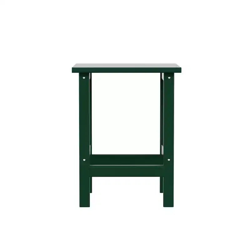 WestinTrends 3 Pieces Set Poly Adirondack Outdoor Chaise Lounges with Side Table